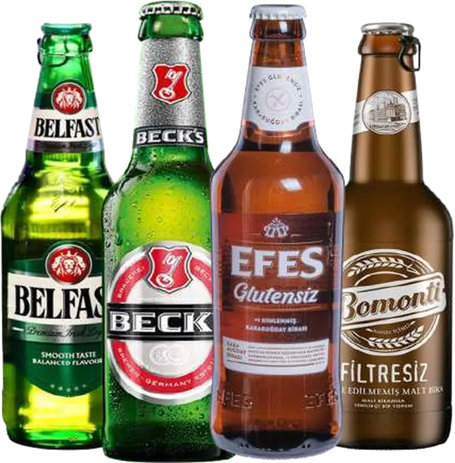 Belfast · Beck's · Bomonti (50 cl)