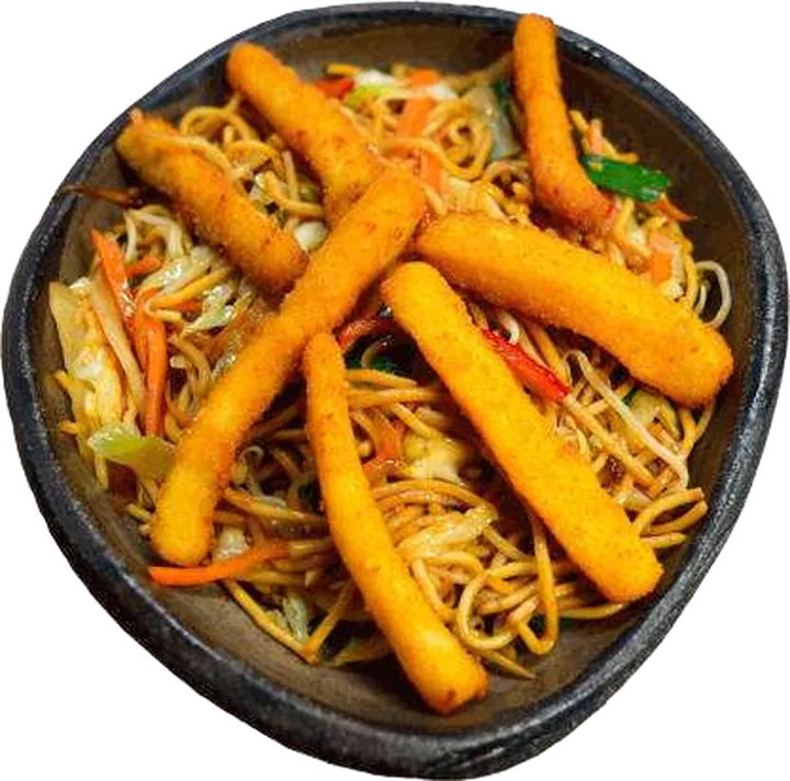 Çıtır Balıklı Noodle